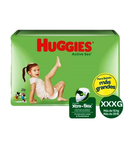 PA�AL HUGGIES FLEXI HC XXXG 48