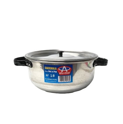 CACEROLA ALUMINIO BOMBE N� 22