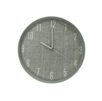 RELOJ PARED PLASTICO REDONDO 30 CM