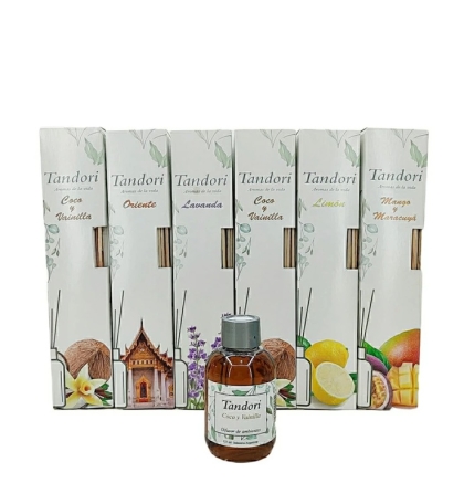DIFUSOR TANDORI 7 VARILLA CAJA 125 ML