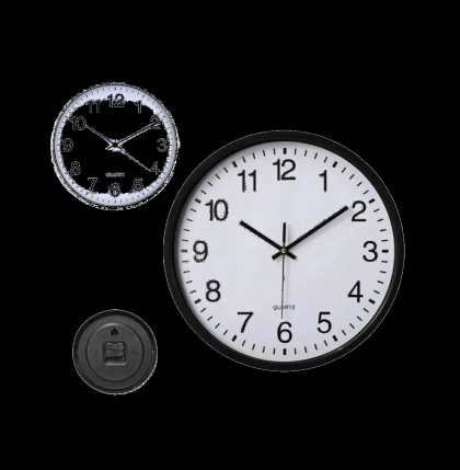 RELOJ PARED REDONDO 22 CM