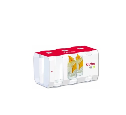 VASO VIDRIO MONTERREY LARGO E X 6