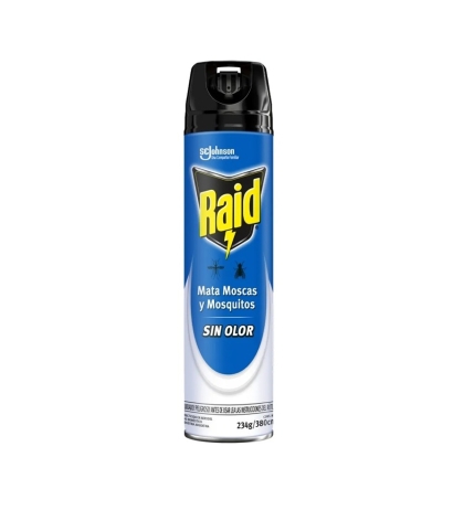 RAID AEROSOL AZUL MMM SIN OLOR 360CC