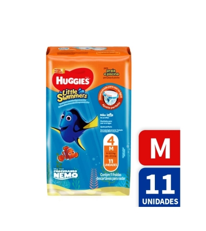 PA�AL HUGGIES LITLE SWIM M 11