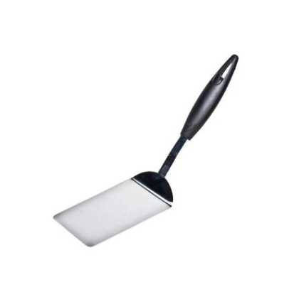 ESPATULA ACERO MANGO NEGRO