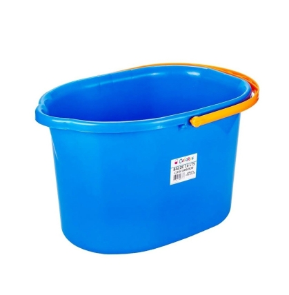 BALDE PLASTICO OVAL 16 LT MANGO PLASTICO