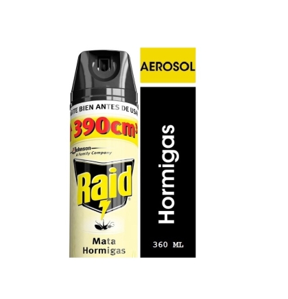 RAID AEROSOL MATAHORMIGAS 390 CC