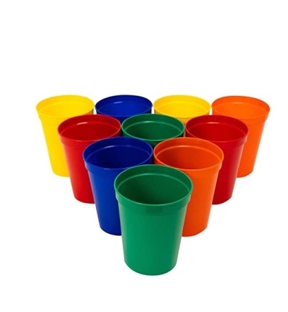 VASO PLASTICO MARIO 11 CM