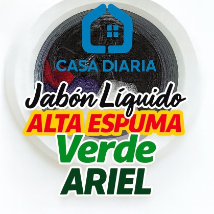 JABON LIQUIDO A/E VERDE X LITRO