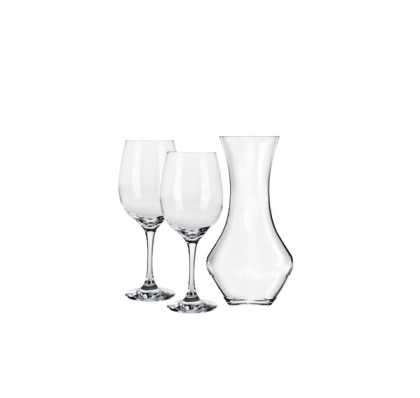 EST 2 COPA VIDRIO BARONE 490 ML + DECANTADOR