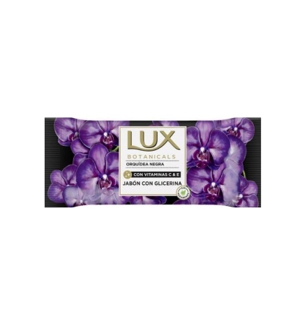 JABON TOCADOR LUX ORQUIDEA NEGRA 3 X 125 GR
