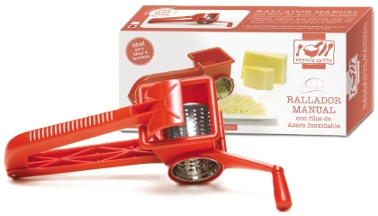 RALLADOR PLASTICO MANUAL FILOS ACERO