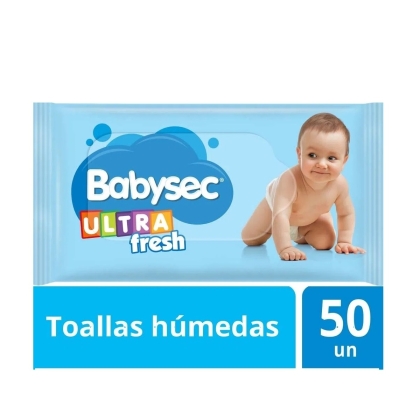 TOALLITA HUMEDA BABYSEC ULTRA 50