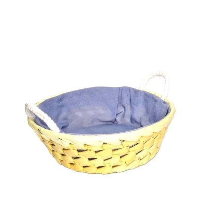 PANERA MIMBRE TELA REDONDA M/SOGA 23 CM