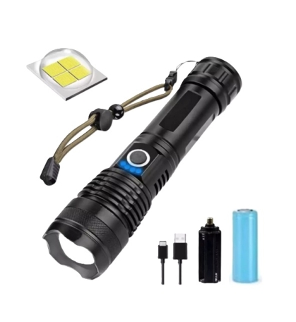 LINTERNA RECARGABLE PILA BATERIA