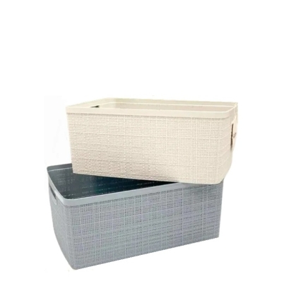 CAJA PLASTICA YUTE RECTANGULAR 12 LT