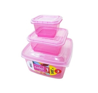 SET X 3 HERMETICO PLAST CUADRADO 2350