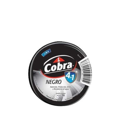 COBRA POMADA NEGRA 4 EN 1 30 GR