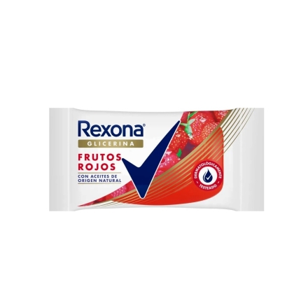 JABON GLICERINA REXONA FR ROJOS 90 G