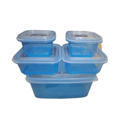 SET X 5 HERMETICO PLAST CUADRADO 2350