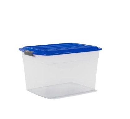 CAJA PLASTICA DIF 20 LT TAPA COLOR