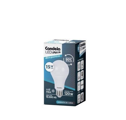 LAMPARA LED FRIO 15W