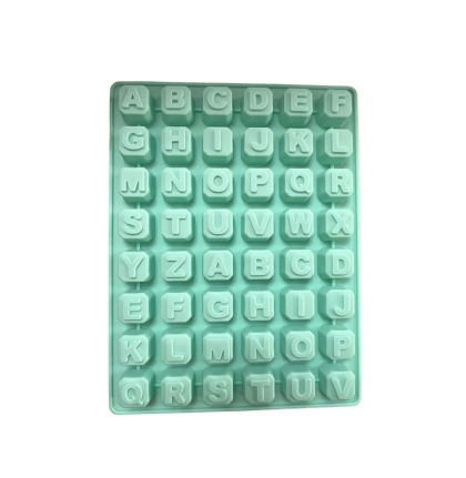 MOLDE SILICONA LETRAS 23.5 X 18