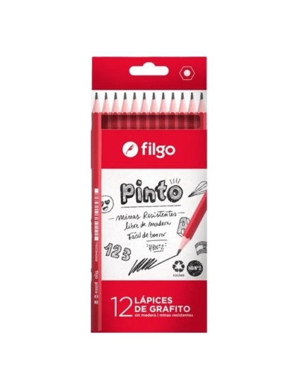 LAPIZ GRAFITO PINTO HB