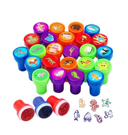 SELLOS PLASTICOS ANIMADOS E X 6