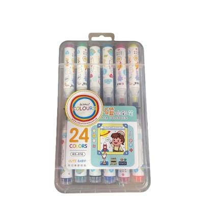 MARCADOR MINI CON SELLO X 24