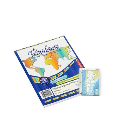 MAPA POLITICO REP ARGENTINA N� 3