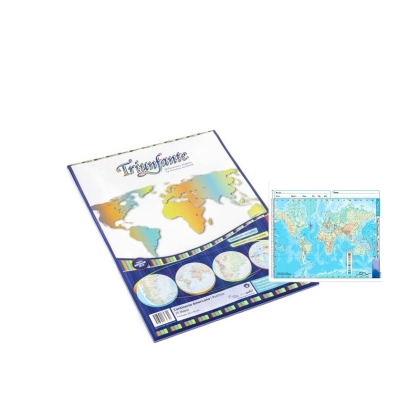 MAPA FISICO POLITICO PLANISFERIO N� 5