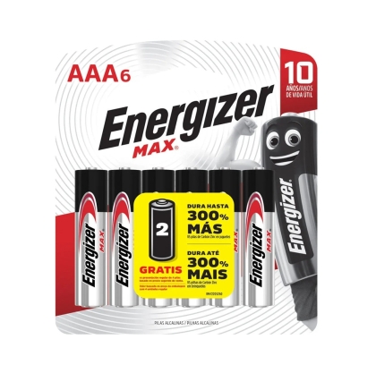 PILA ENERGIZER AAA X 6 U