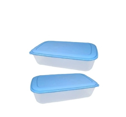 HERMETICO PLASTICO RECTANGULAR CEPA 1 LT