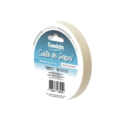 CINTA PAPEL 18 MM X 50 MT