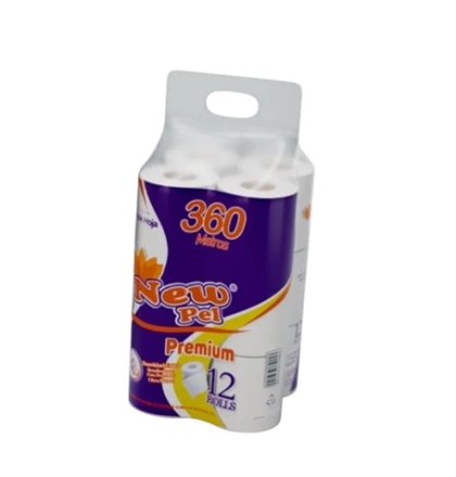 PAPEL HIG NEWPEL SH AZUL 30 MT X 12 ROLLO