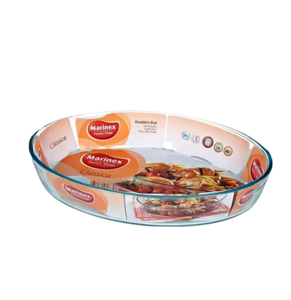 ASADERA VIDRIO OVAL MARINEX 4 L