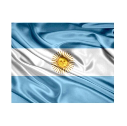 BANDERA ARGENTINA 90 X 60 CM
