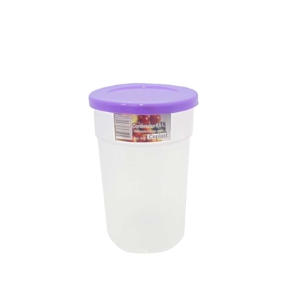 HERMETICO PLASTICO REDONDO CEPA 0.60 LT