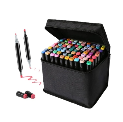BOLIGRAFO DOBLE PUNTA ESTUCHE X 80