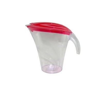 JARRA ACRILICO OVAL TAPA 1.5 LT