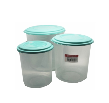 SET X 3 HERMETICO PLASTICO RED 1700,2700,4400 CC