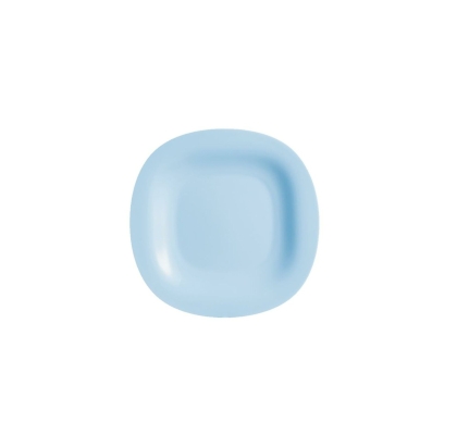 PLATO VIDRIO CARINE BLUE POSTRE