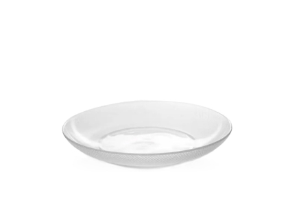 PLATO VIDRIO GEMA HONDO