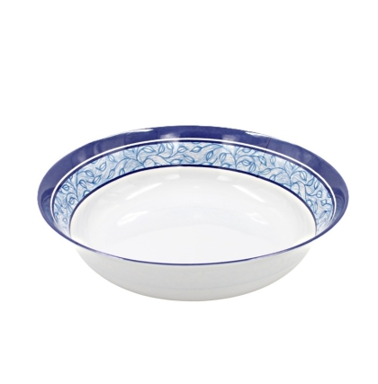 ENSALADERA REDONDA MELAMINA DECO 27 CM 