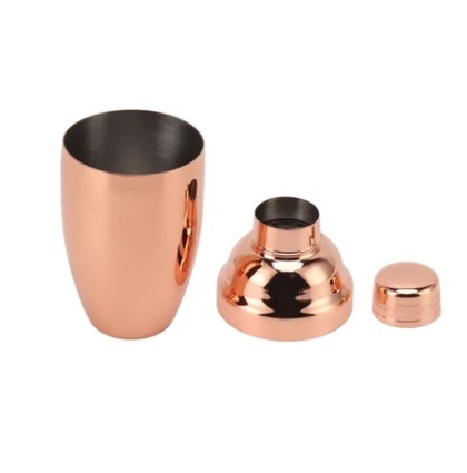 COCKTELERA ACERO AFUERA BRONCE 750 ML 