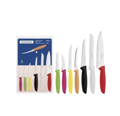 JUEGO CUCHILLAS PLENUS COLOR 7 PC