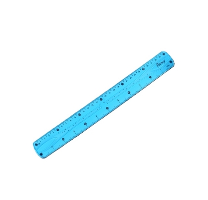 REGLA PLASTICA PLANA 30 CM