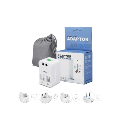 ADAPTADOR UNIVERSAL VIAJERO 2400 MA
