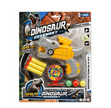 PISTOLA LANZADOR 3 BOLA 3 DARDO